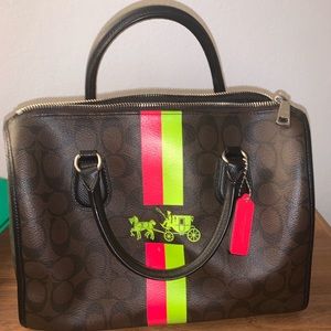 Coach Neon Collection Satchel